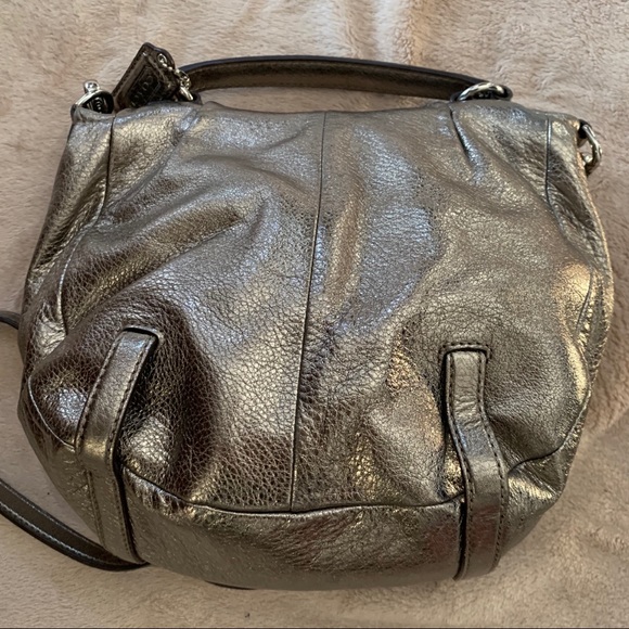 Coach crossbody and top handle antique gold - Picture 8 of 8